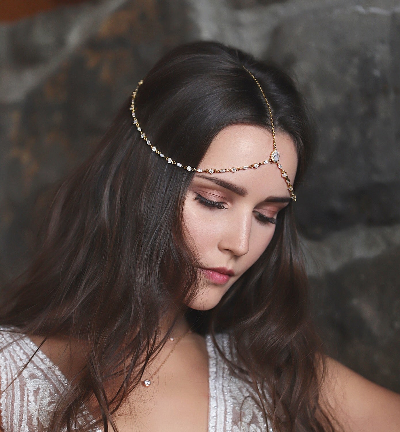 Marquise Crystal 18K Gold Plated Headpiece | Mix Mix Style [Hot Seller]-Mix MIx Style