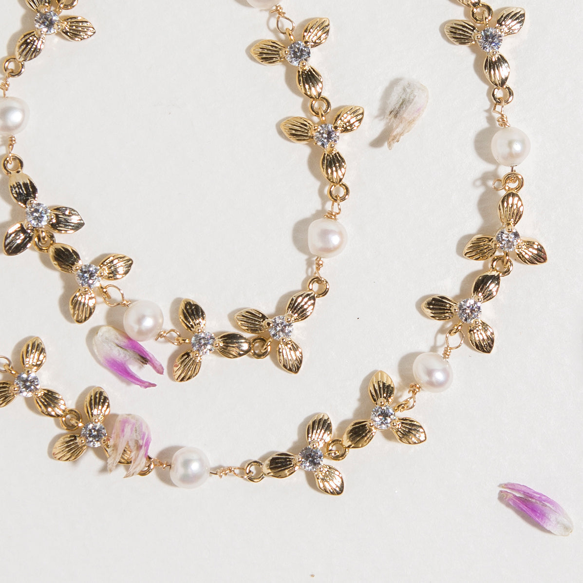 Pearl 18K Gold Plated Headband | Mix Mix Style [Hot Seller]-Mix MIx Style