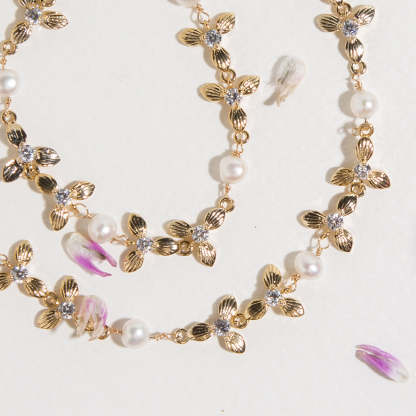 Pearl 18K Gold Plated Headband | Mix Mix Style [Hot Seller]-Mix MIx Style