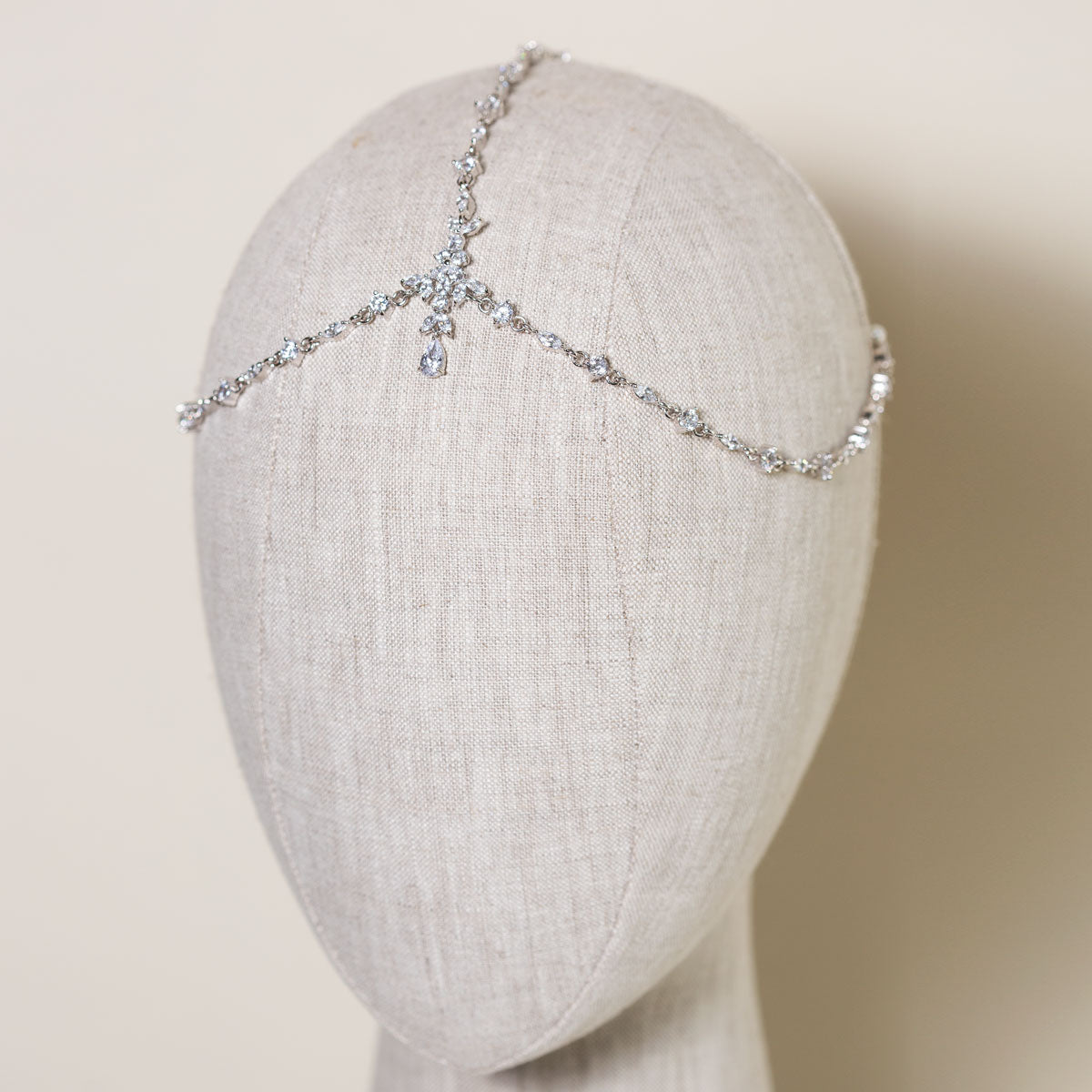 Marquise 18K White Gold Matha Patti | Mix Mix Style [Hot Seller]-Mix MIx Style