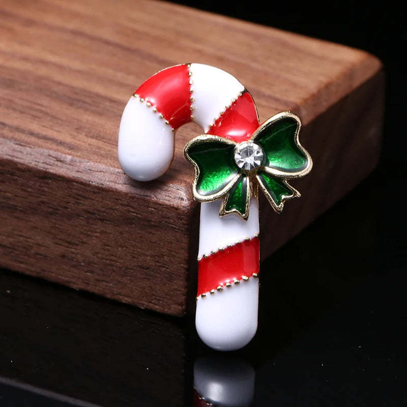 Original Christmas Diamonds Brooch Pin Gift Santa Tree Socks Snowman Gloves Garland | Mix Mix Style [Hot Seller]-Mix MIx Style