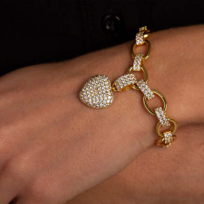 The Hills Heart Pendant Jewelry Set-Mix MIx Style