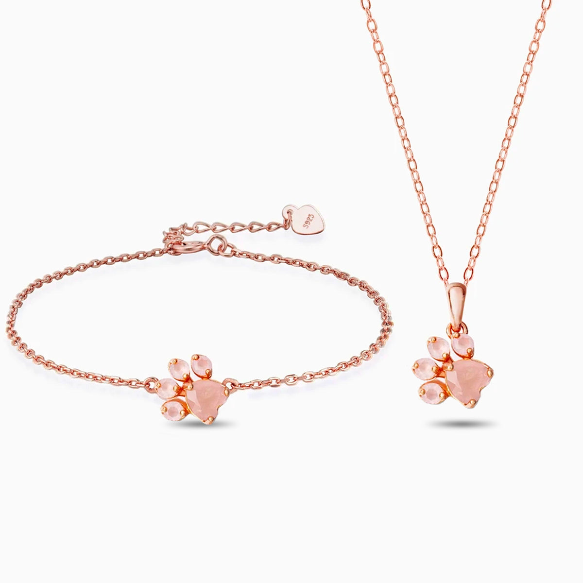 Hot Springs Quartz Claw Jewelry Set-Mix MIx Style