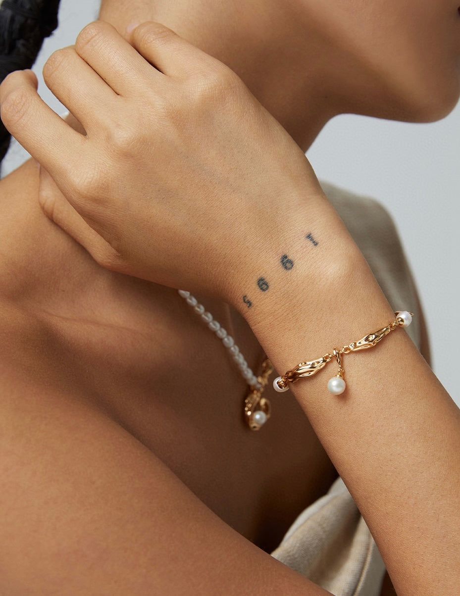 Simple and Sweet Akoya Pearl Bracelet | Mix Mix Style [Hot Seller]-Mix MIx Style