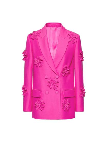 Indiana Floral Embellished Blazer Set-Mix MIx Style