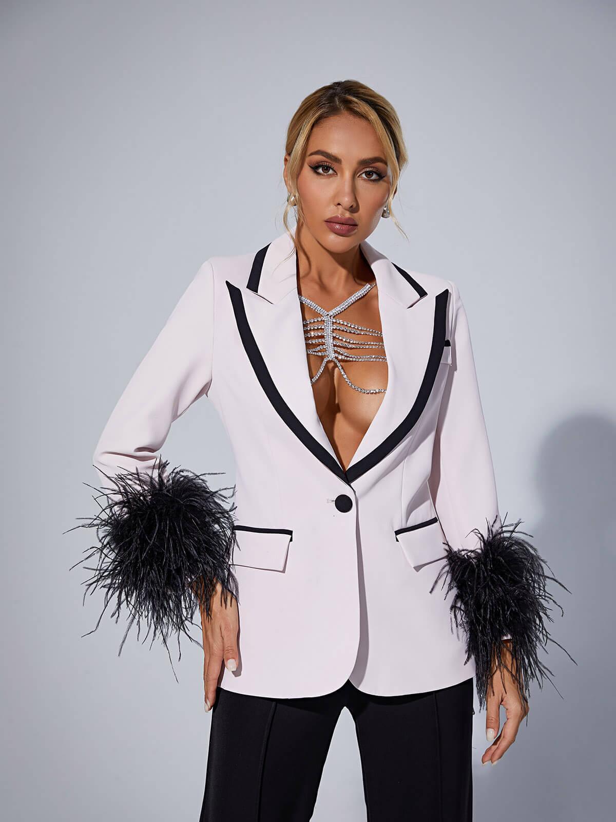 James Halterneck Body Chain Top In Silver-Mix MIx Style