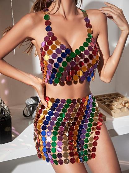 Kassidy Chainmail Rainbow Set-Mix MIx Style
