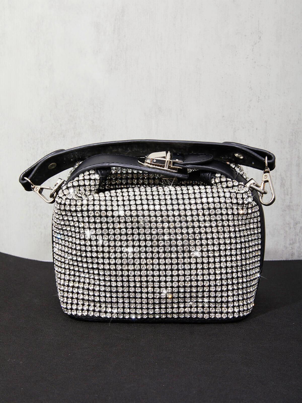 Larissa Rhinestone Mini Bag-Mix MIx Style