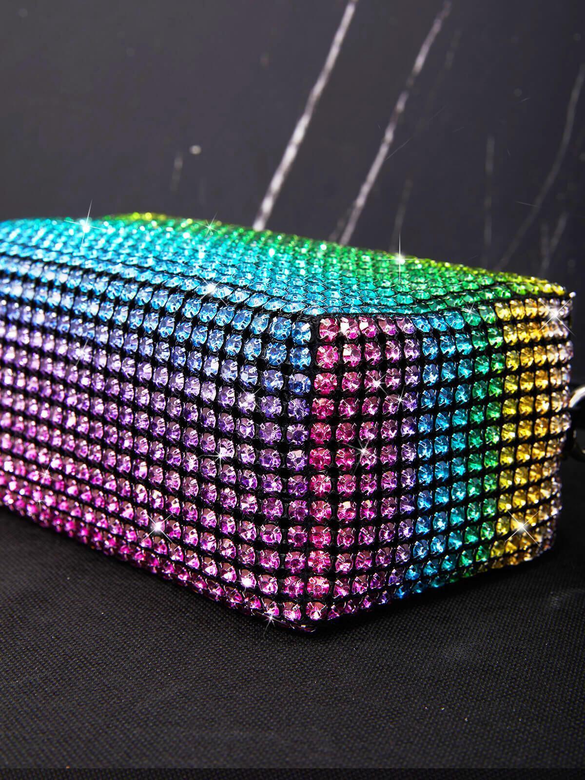 Liyana Multi Rhinestone Bag Handbags & Evening Bags | Mix Mix Style [Hot Seller]-Mix MIx Style