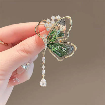 Lovely Pearl Diamonds Trendy Brooch Pins Animals Bird Butterfly Bee | Mix Mix Style [Hot Seller]-Mix MIx Style