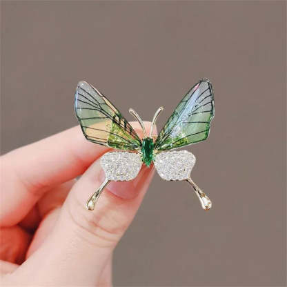 Lovely Pearl Diamonds Trendy Brooch Pins Animals Bird Butterfly Bee | Mix Mix Style [Hot Seller]-Mix MIx Style
