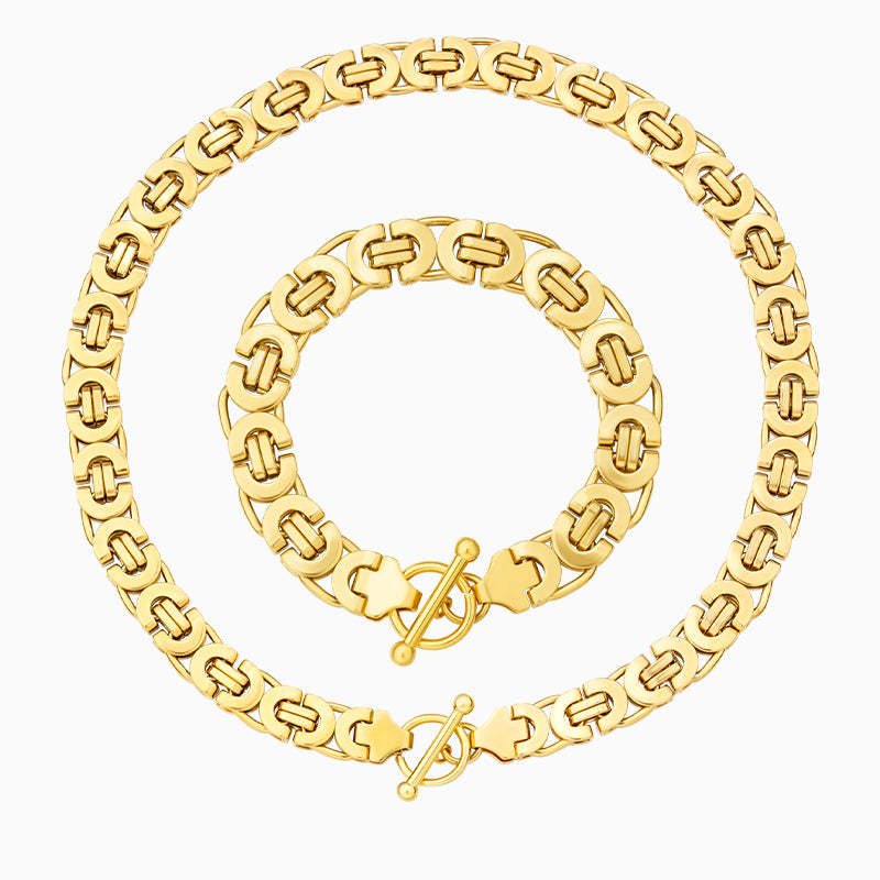 Luxor Toggle Clasp Jewelry Set-Mix MIx Style
