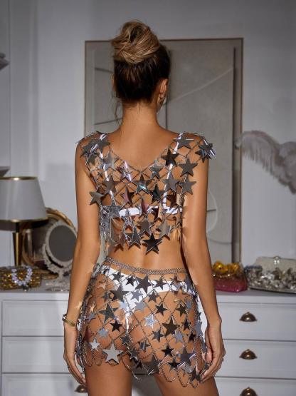 Marnie Star Chainmail Top-Mix MIx Style