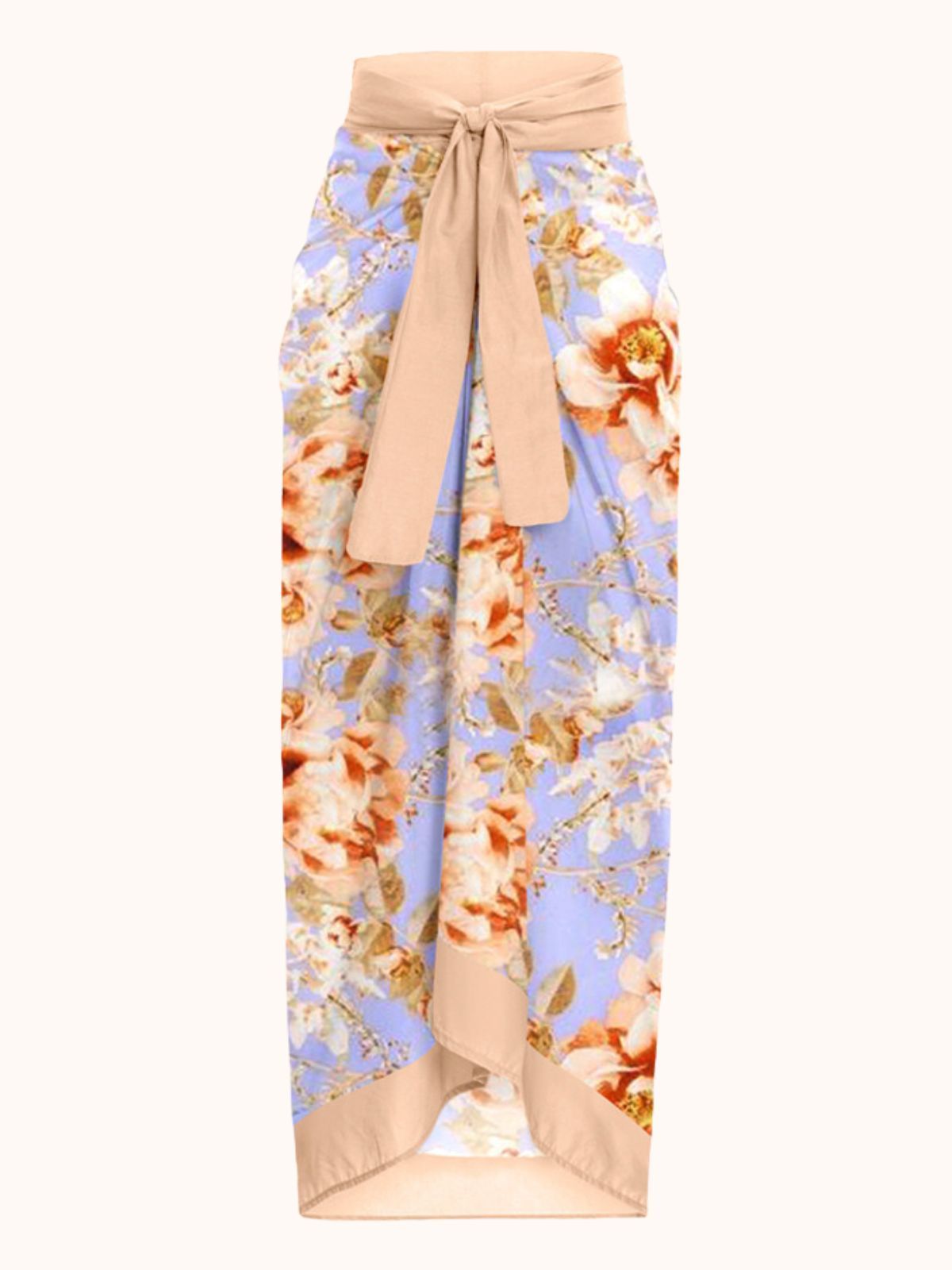 Strapless Floral Swimwear Two Piece Set | Mix Mix Style-Mix MIx Style