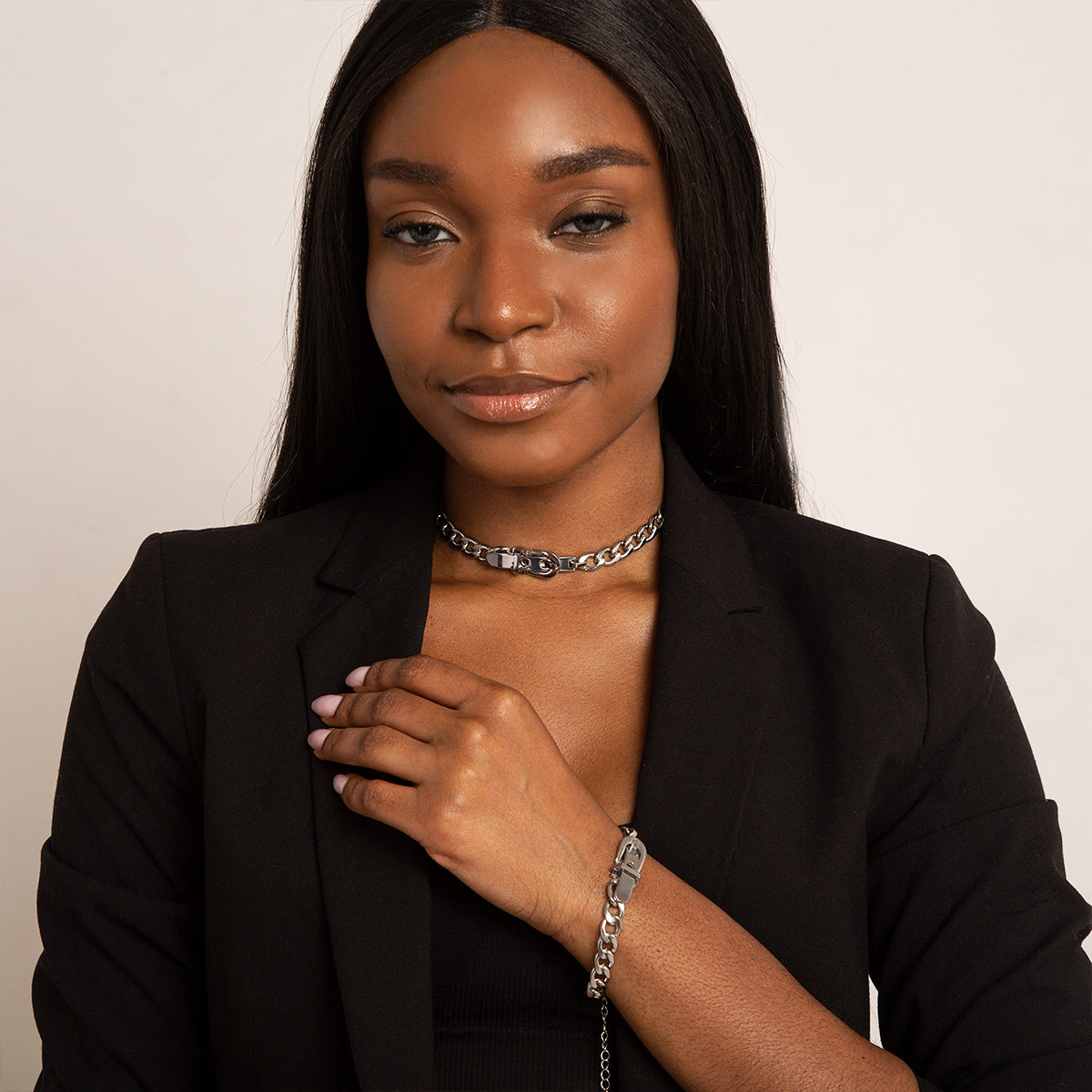 Modern Buckle Jewelry Set-Mix MIx Style