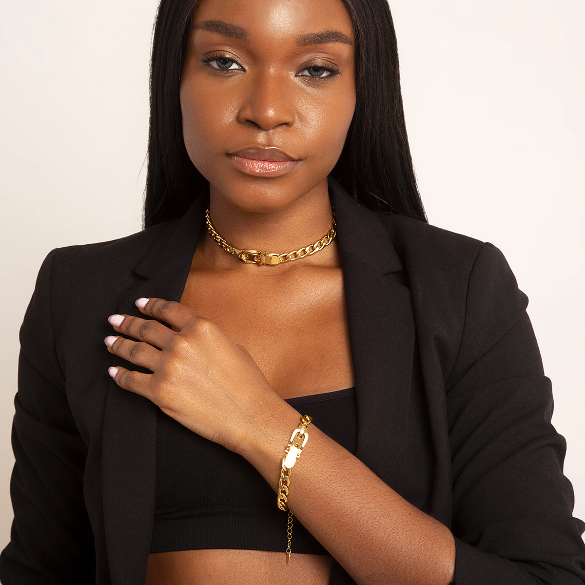 Modern Buckle Jewelry Set-Mix MIx Style