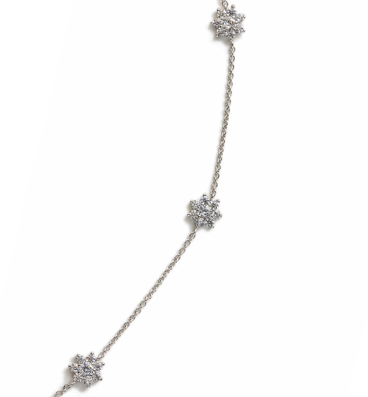 Crystal Choker 18K White Gold  Necklace | Mix Mix Style [Hot Seller]-Mix MIx Style