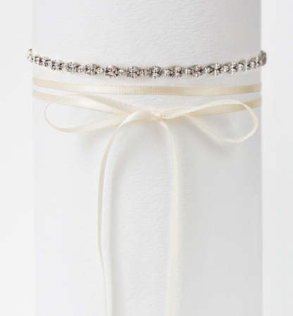 Marquise Deco Choker 18K White Gold Necklace | Mix Mix Style [Hot Seller]-Mix MIx Style