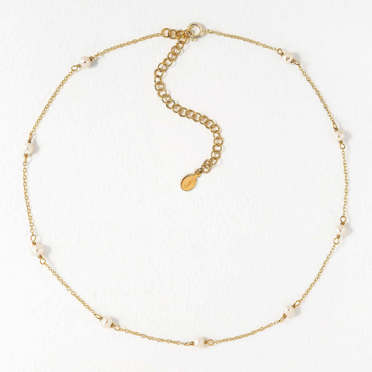 Pearl Choker 18K Gold Plated Necklace | Mix Mix Style [Hot Seller]-Mix MIx Style