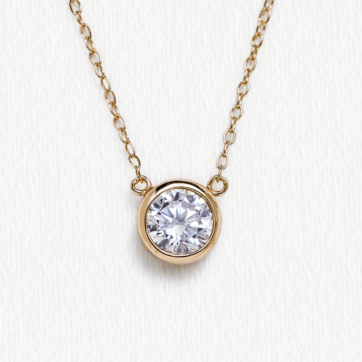 Solitaire Crystal Pendant Necklace | Mix Mix Style [Hot Seller]-Mix MIx Style
