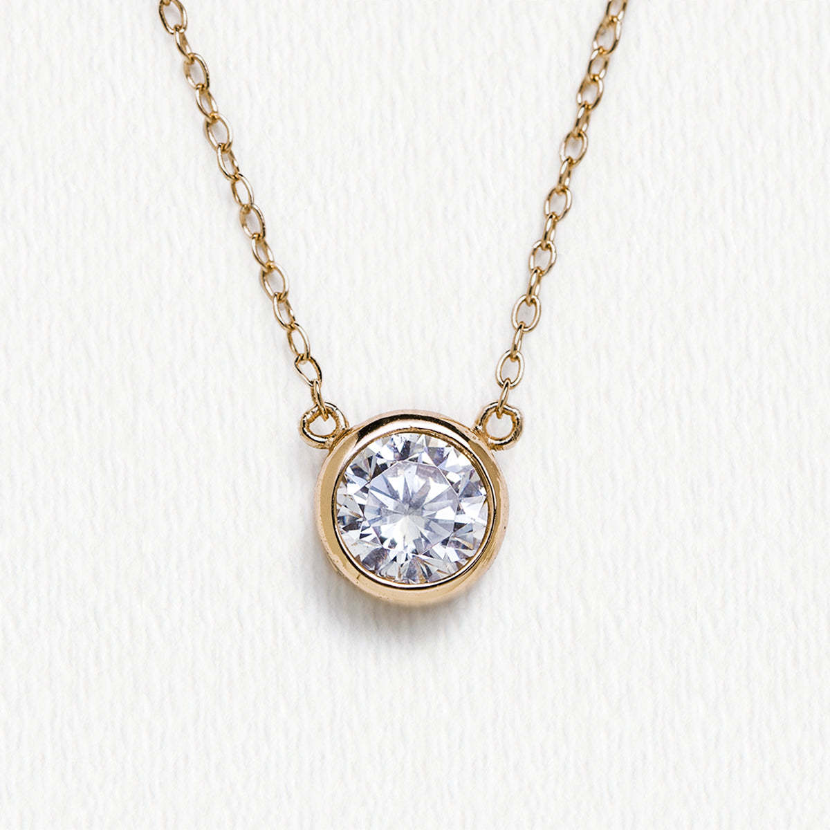 Solitaire Crystal Pendant Necklace | Mix Mix Style [Hot Seller]-Mix MIx Style
