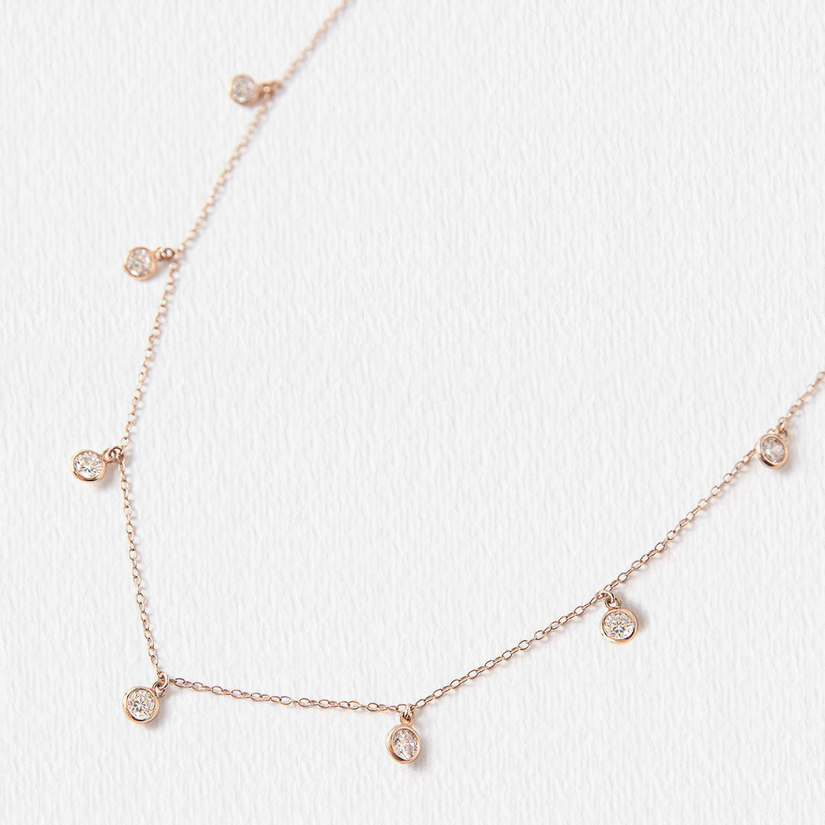 Dangle 18K Rose Gold Plated Choker | Mix Mix Style [Hot Seller]-Mix MIx Style