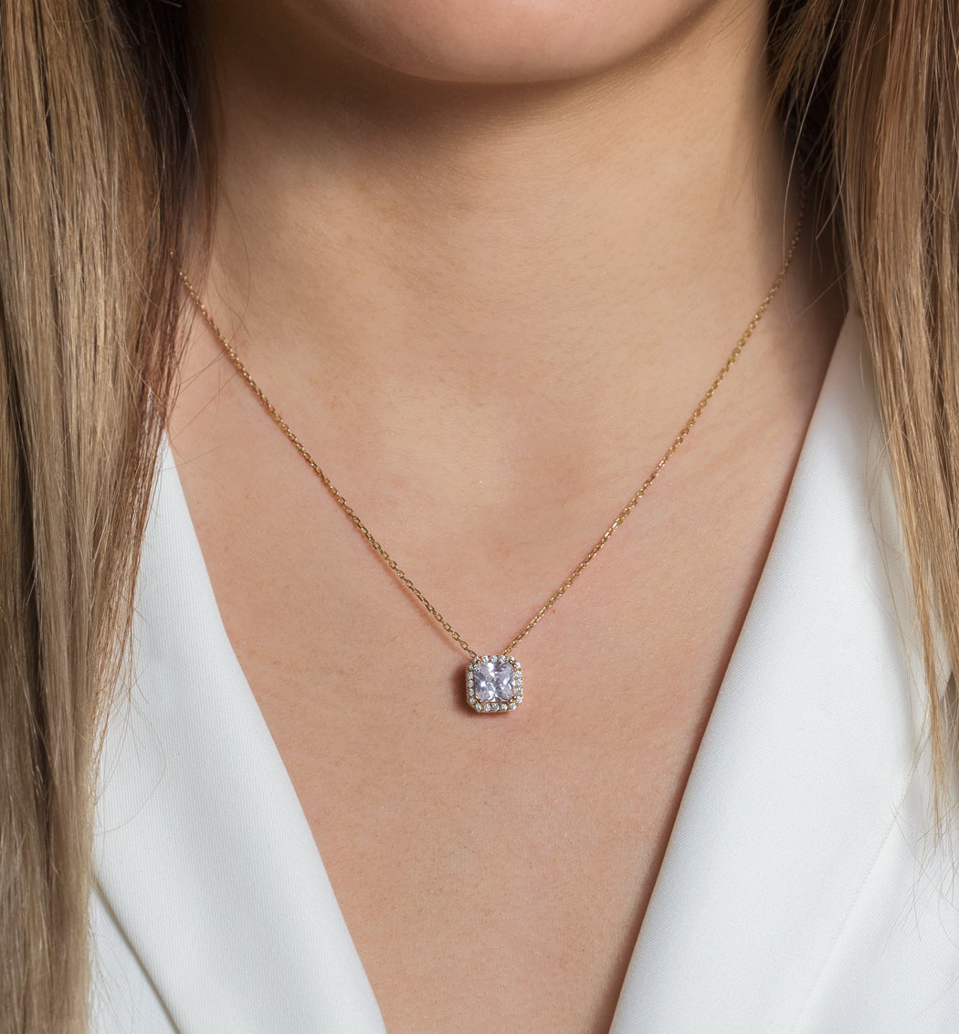 Radiant Pendant 18K Gold Plated Necklace | Mix Mix Style [Hot Seller]-Mix MIx Style