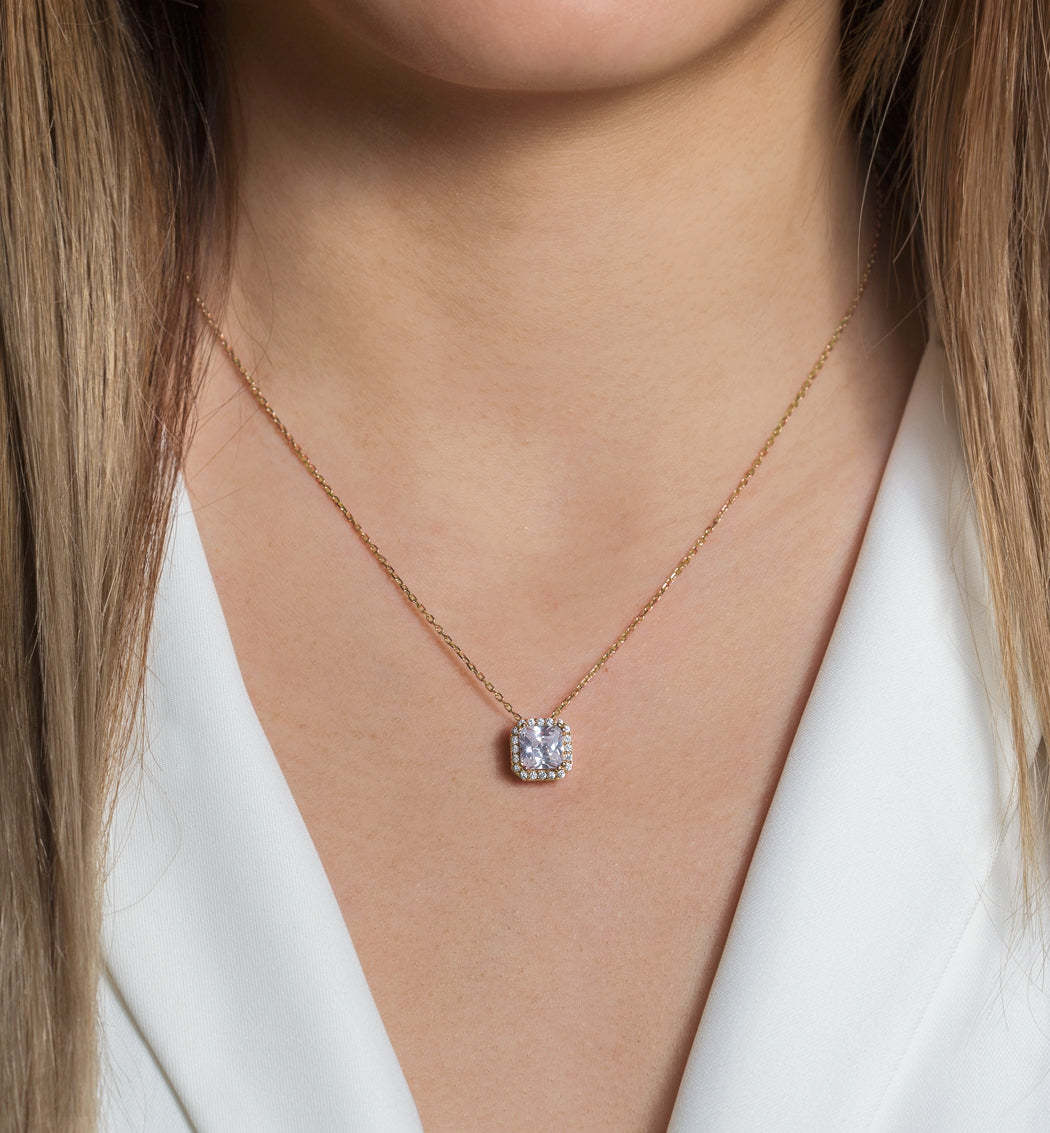 Radiant Pendant 18K Gold Plated Necklace | Mix Mix Style [Hot Seller]-Mix MIx Style