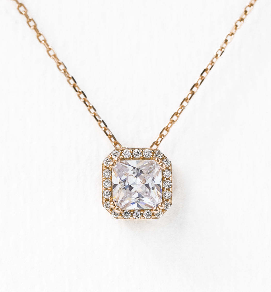 Radiant Pendant 18K Gold Plated Necklace | Mix Mix Style [Hot Seller]-Mix MIx Style