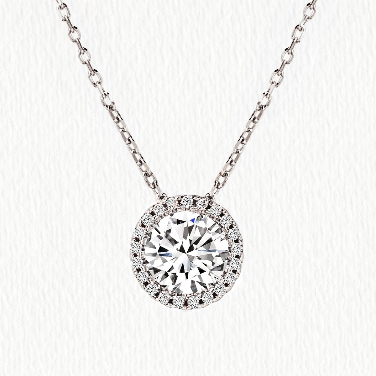 Crystal 18K White Gold Necklace | Mix Mix Style [Hot Seller]-Mix MIx Style