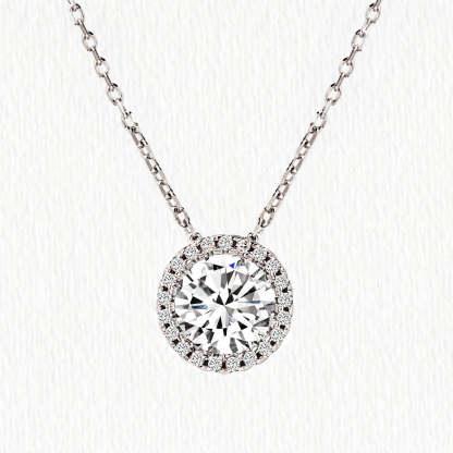 Crystal 18K White Gold Necklace | Mix Mix Style [Hot Seller]-Mix MIx Style