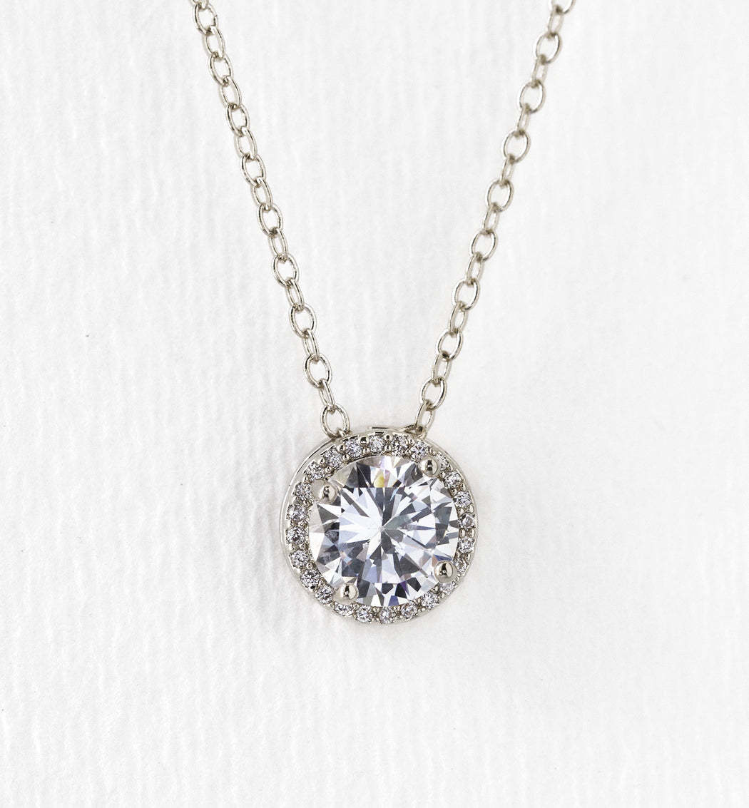 Sophia Classic 18K White Gold Jewelry Set | Mix Mix Style [Hot Seller]-Mix MIx Style