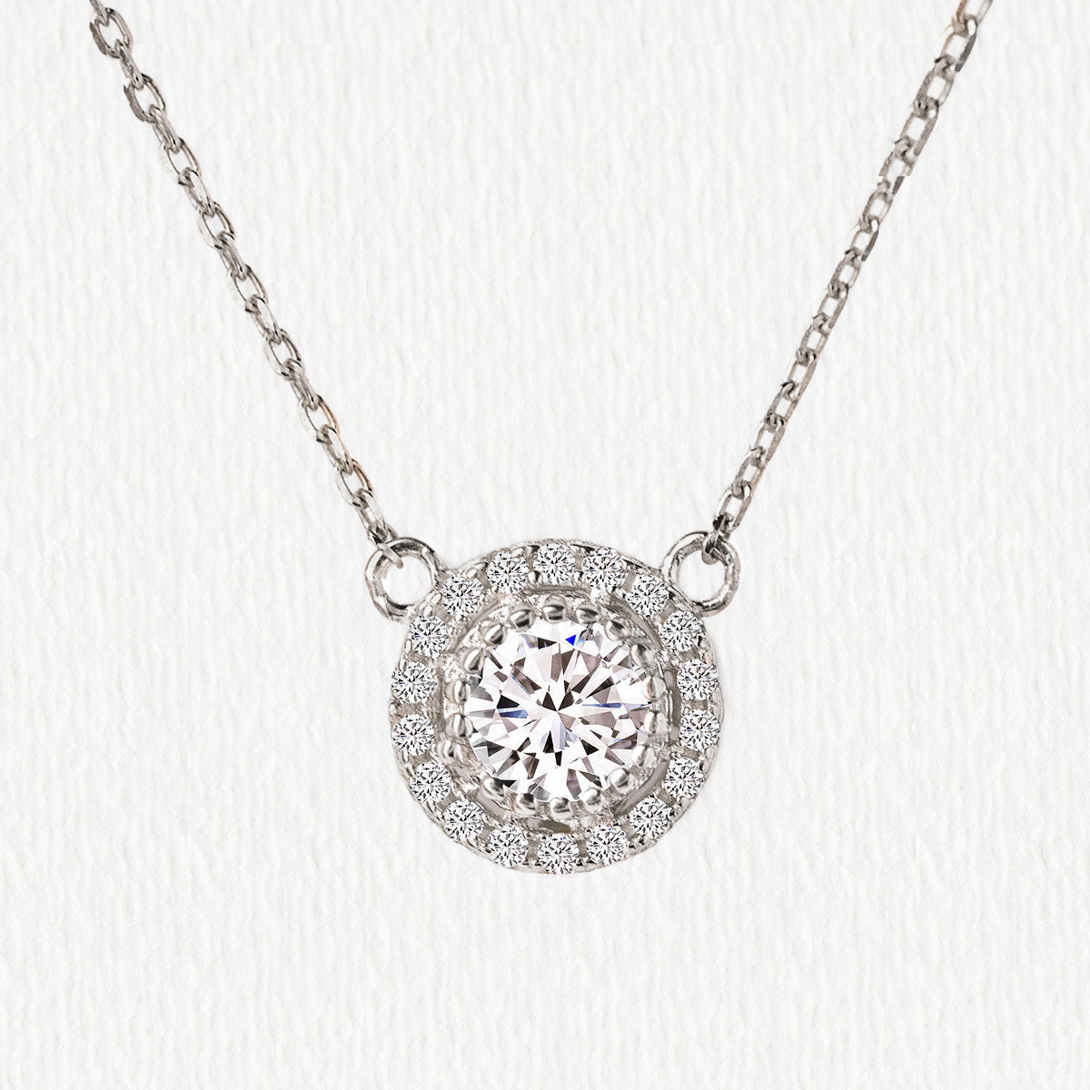 Petite 18K White Gold Necklace | Mix Mix Style [Hot Seller]-Mix MIx Style