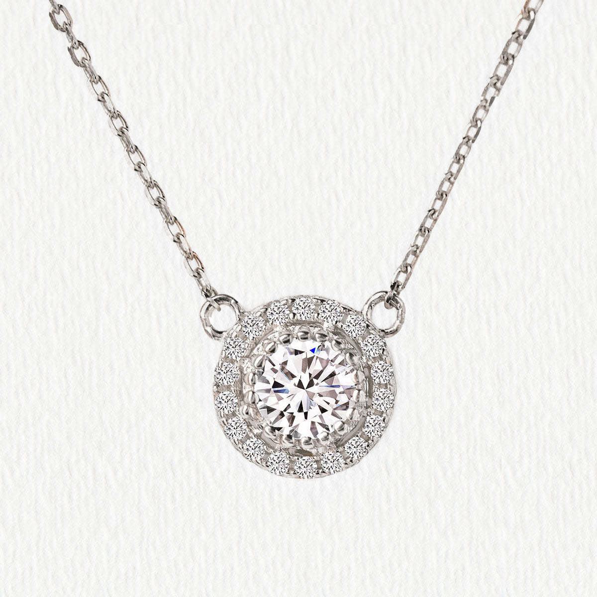 Petite 18K White Gold Necklace | Mix Mix Style [Hot Seller]-Mix MIx Style
