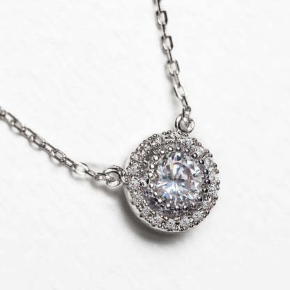 Petite 18K White Gold Necklace | Mix Mix Style [Hot Seller]-Mix MIx Style