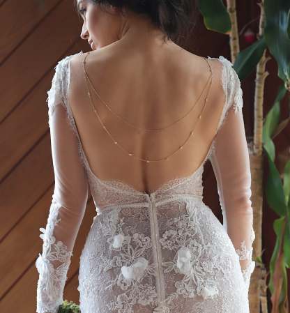 Moissanite U Drape s925 Sterling Silver Back Necklace | Mix Mix Style [Hot Seller]-Mix MIx Style