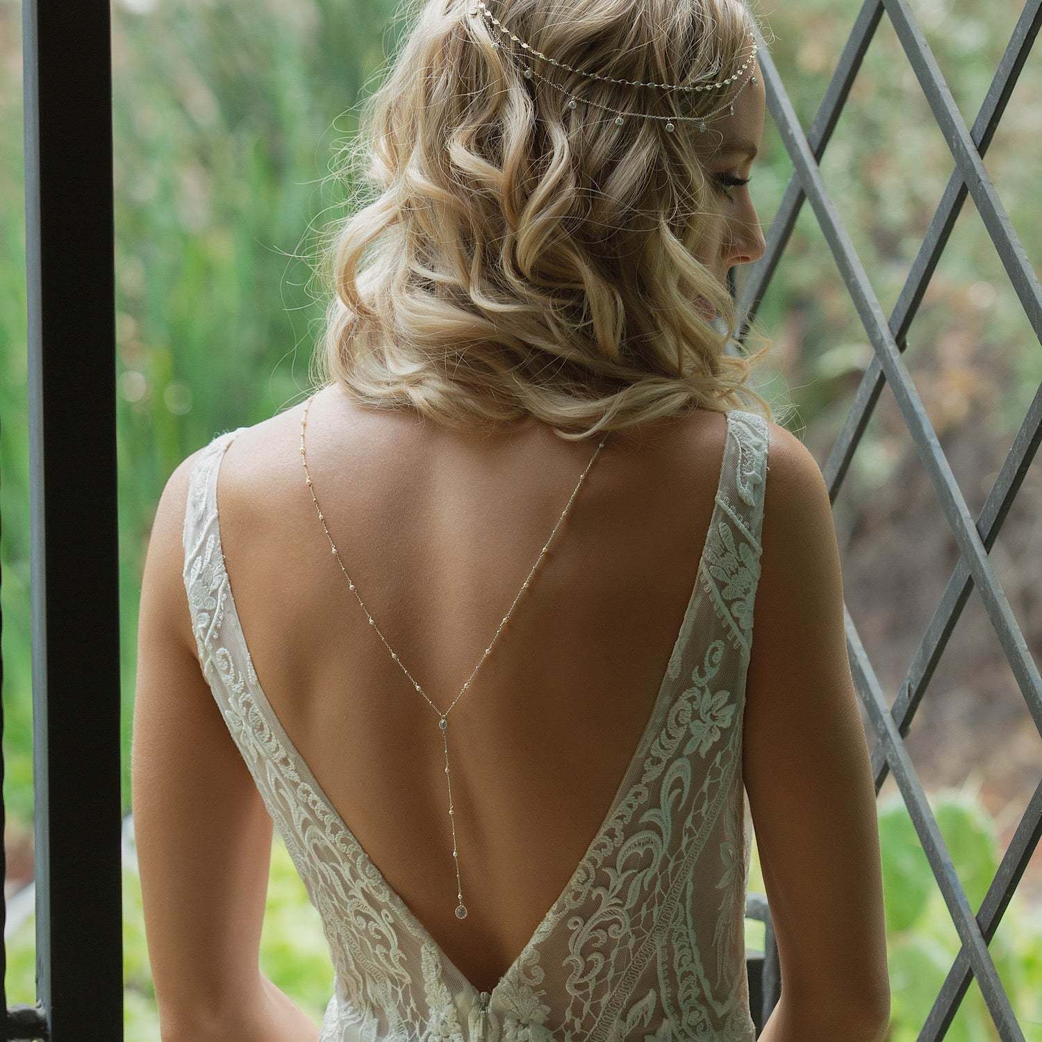 Pearl Y Lariat Back s925 Sterling Silver Necklace | Mix Mix Style [Hot Seller]-Mix MIx Style