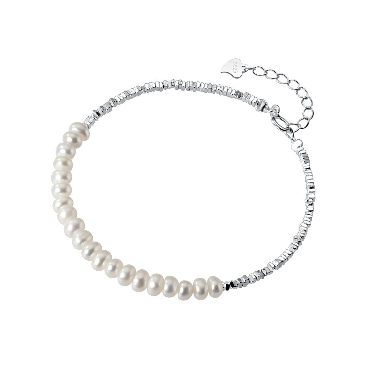 Round Mabe Beads Pearl Bracelet 925 Sterling Silver | Mix Mix Style [Hot Seller]-Mix MIx Style