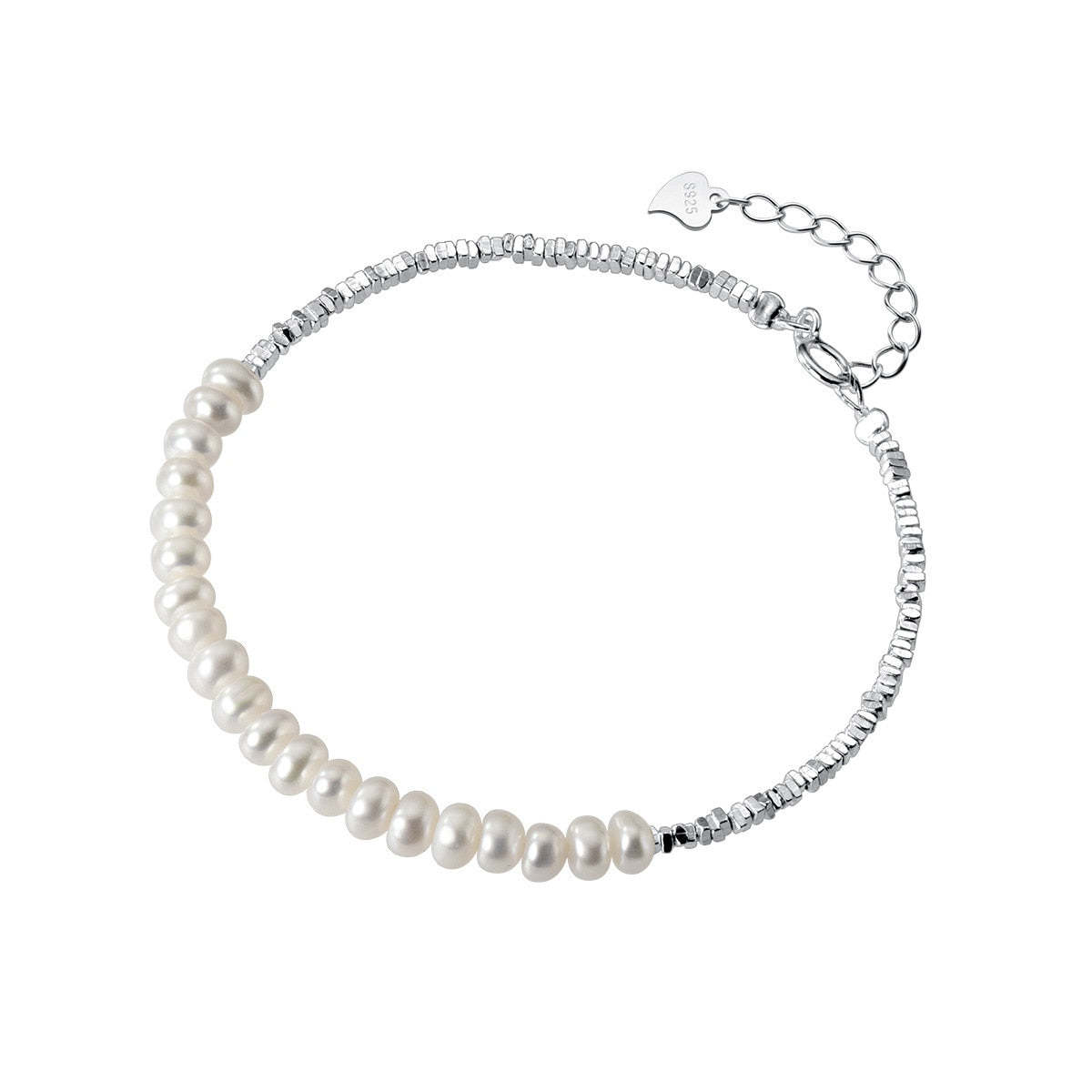 Round Mabe Beads Pearl Bracelet 925 Sterling Silver | Mix Mix Style [Hot Seller]-Mix MIx Style