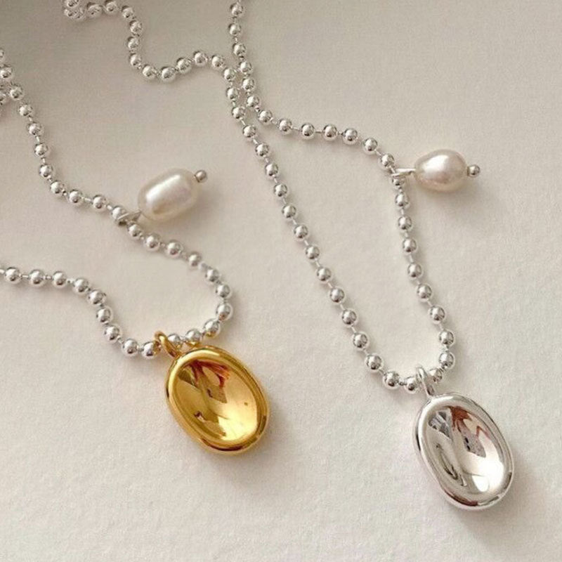 s925 Sterling Silver Akoya Pearls Pendant Necklace | Mix Mix Style [Hot Seller]-Mix MIx Style