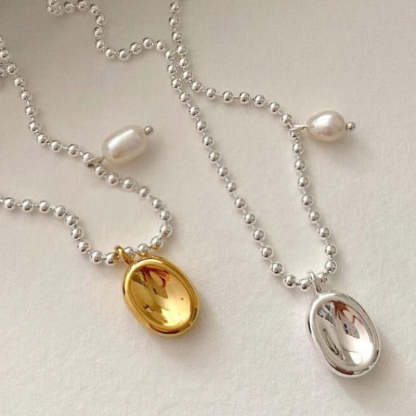 s925 Sterling Silver Akoya Pearls Pendant Necklace | Mix Mix Style [Hot Seller]-Mix MIx Style
