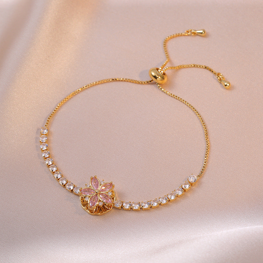 Moissanite Necklace Earrings Set New Design 18K Gold Plated Jewelry Mix Mix Style [Hot Seller]-Mix MIx Style