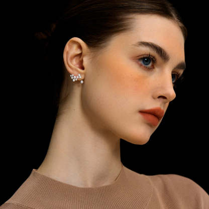 Looking for Miancheng sterling silver original design light luxury niche high-end suspended star style earrings earrings-Mix MIx Style