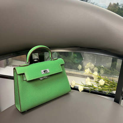 The second generation of Kelly bag women's mini leather bag  handbag high-quality messenger bag | Mix Mix Style [Hot Seller]-Mix MIx Style