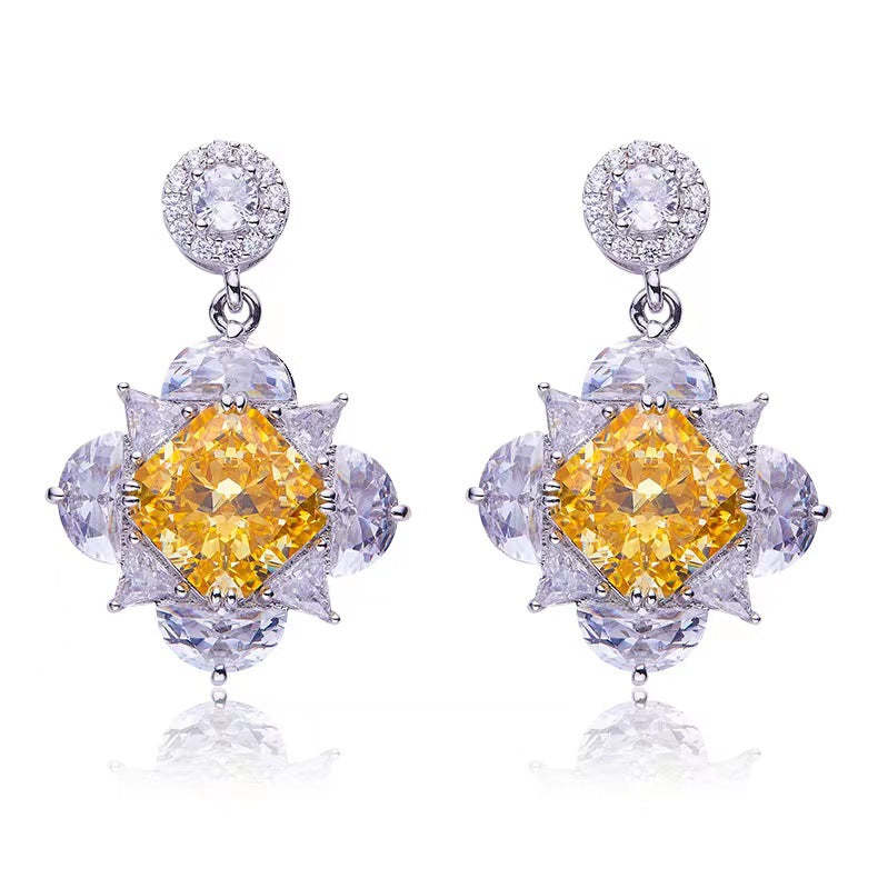 Yellow - Pink - Blue Dazzling Trendy Cushion Cut Moissanite Diamond 3c