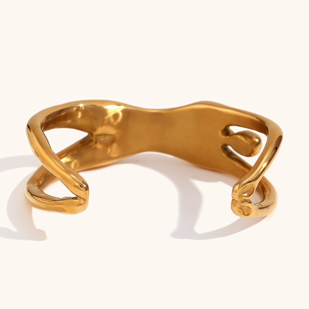 18k Gold Creative Female Body Opening Bracelet Vintage Jewelry-Mix MIx Style