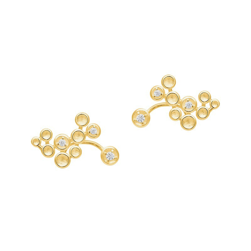 Looking for Miancheng sterling silver original design light luxury niche high-end suspended star style earrings earrings-Mix MIx Style