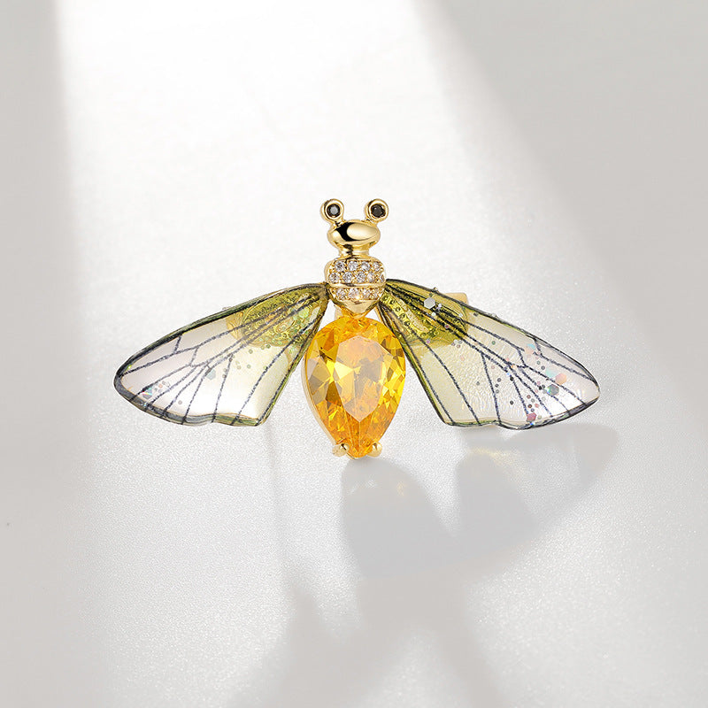 Transparent Wings Dragonfly Butterfly Bee Brooch-Mix MIx Style
