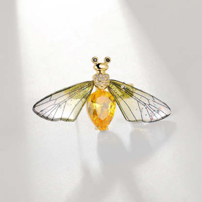 Transparent Wings Dragonfly Butterfly Bee Brooch-Mix MIx Style