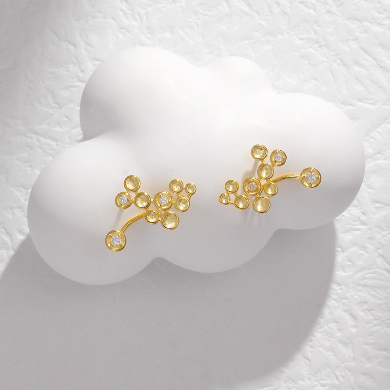 Looking for Miancheng sterling silver original design light luxury niche high-end suspended star style earrings earrings-Mix MIx Style